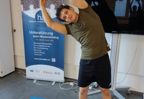 Rückenschule für Mitarbeiter*innen der HAI...