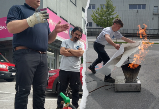 Der jährliche Brandschutzwart-Kurs