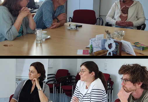 Besuch vom Projekt Lebensarbeit...