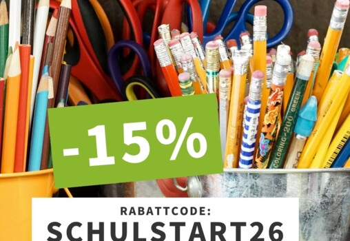 Schulstart - Rabattaktion auf WIDADO...