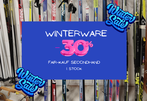 AKTION: -30% auf Wintersportartikel...