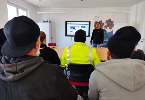 Informationsveranstaltung zu MeinAMS in HAI...