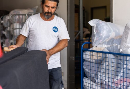 GESICHTER DER HAI - "Integration durch Arbeit und Weiterbildung"