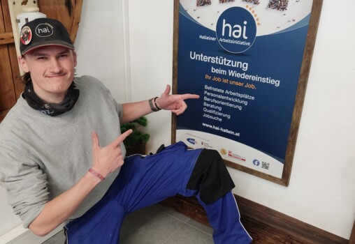 Zivildiener Johannes verabschiedet sich...