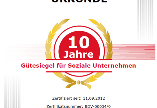 Qualität die wirkt - seit über 10 Jahren...