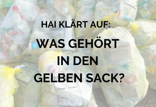 HAI KLÄRT AUF - Trennen macht den Unterschied...