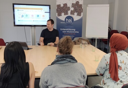 Workshop "Digitalisierung leicht erklärt" in HAI...