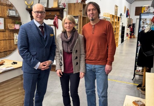 Soziallandesrat zu Besuch in HAI...