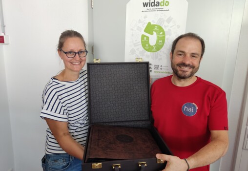 Besondere Sachspende für WIDADO...